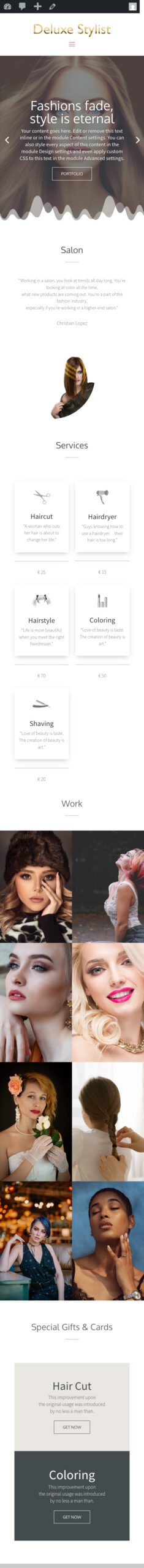 hair salon mobile